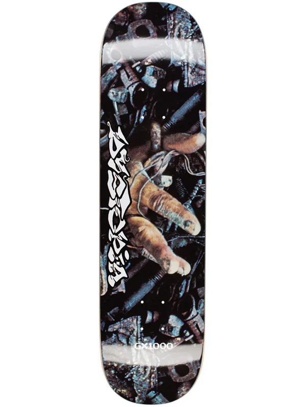 GX1000 x DYSTOPIA 'HUMAN = GARBAGE' Skateboard Deck