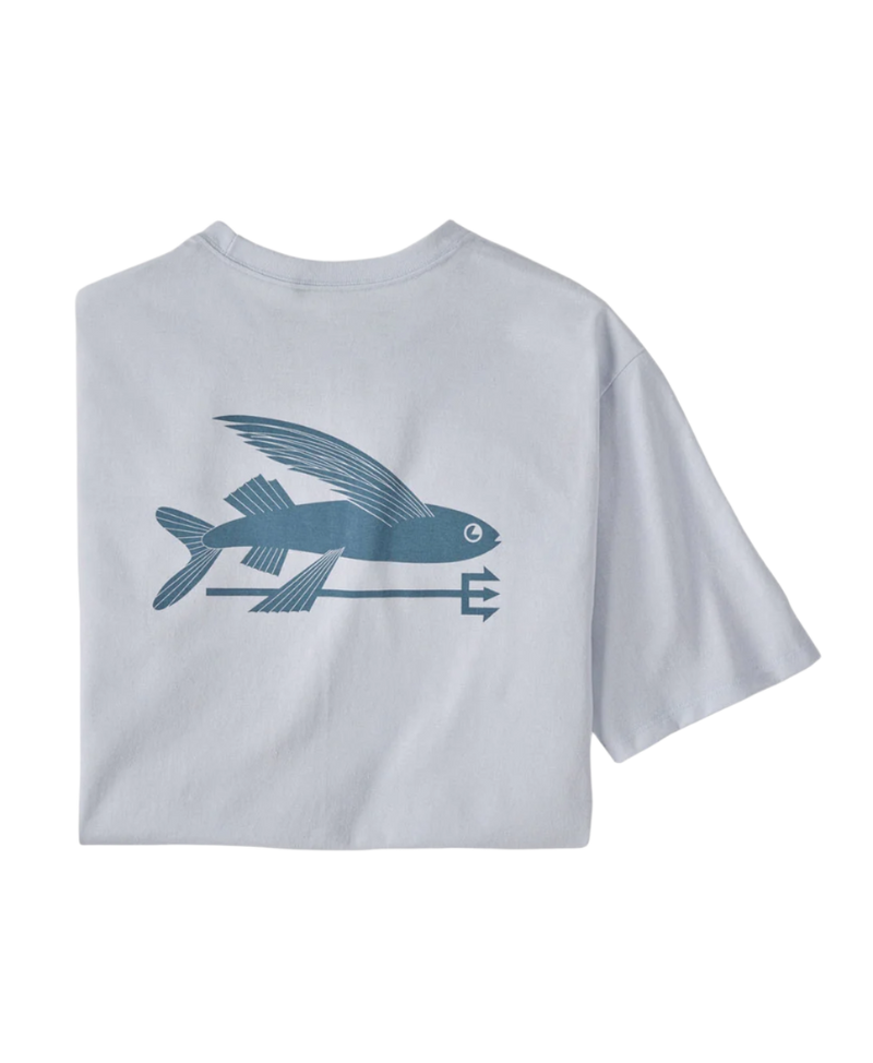 Patagonia Flying Fish Responsibili-Tee - White