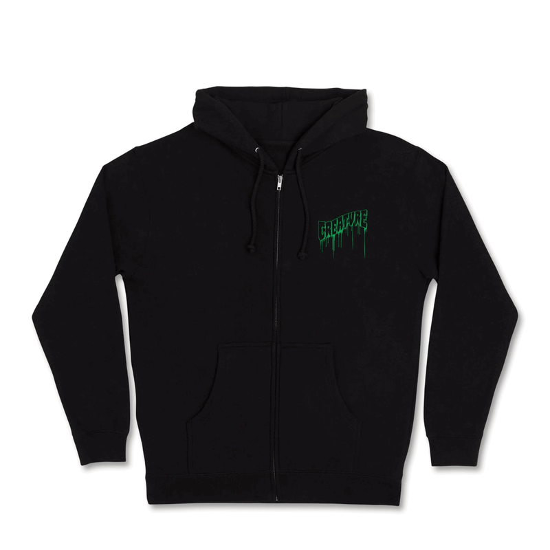 Creature Logo Drip Heavyweight Zip Hoodie