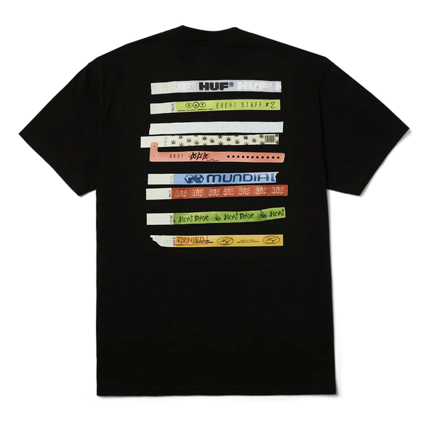 HUF Admission Tee - Black