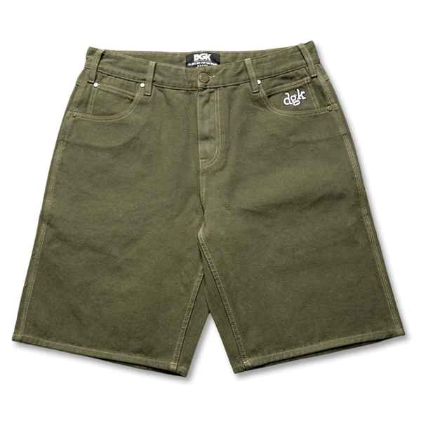 DGK Nozzle Denim Shorts - Green