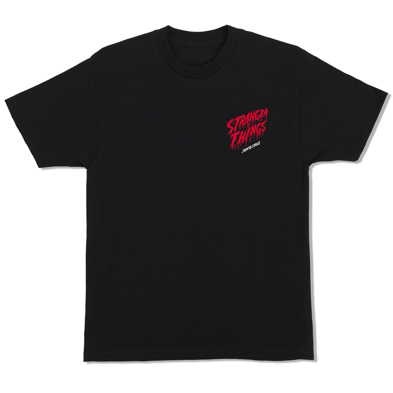 Santa Cruz x Stranger Things Eddie Slasher Tee - Black