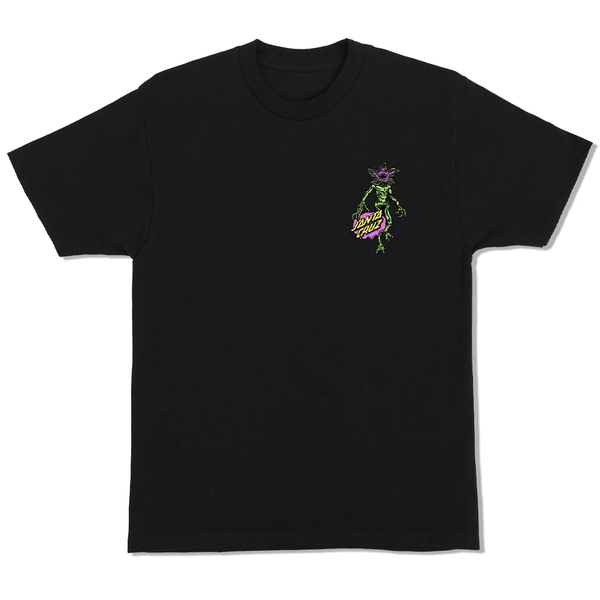 Santa Cruz x Stranger Things Demogorgon Dot Tee - Black