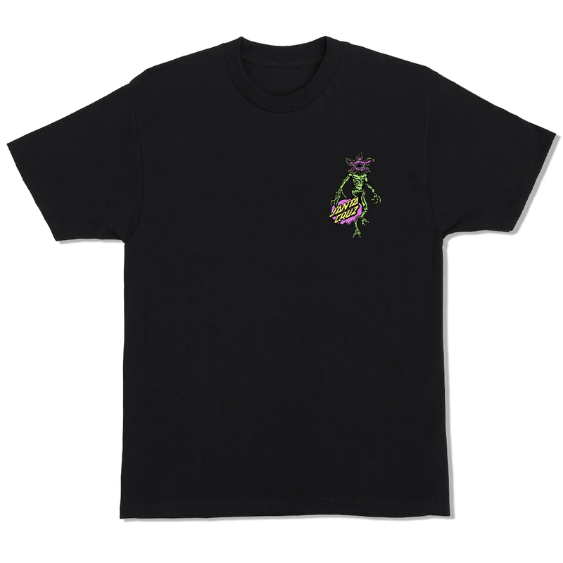 Santa Cruz x Stranger Things Demogorgon Dot Tee - Black