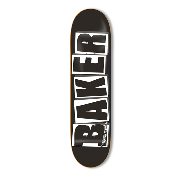 Baker OG Brand Logo Deck - Black/White