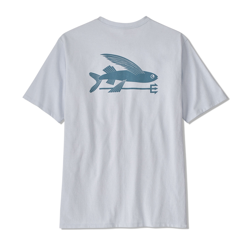 Patagonia Flying Fish Responsibili-Tee - White