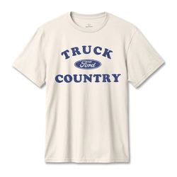 Brixton x Ford Truck Country Tee - Wimbledon White