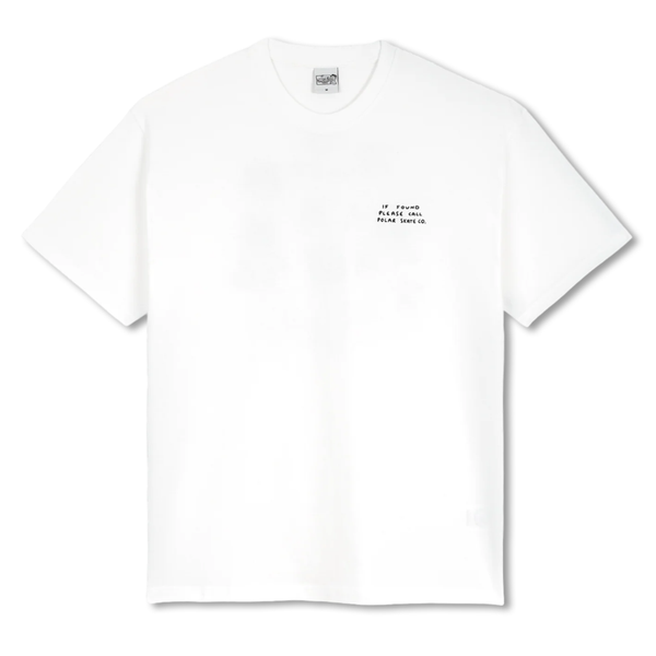 Polar Skate Co. Found Tee - White