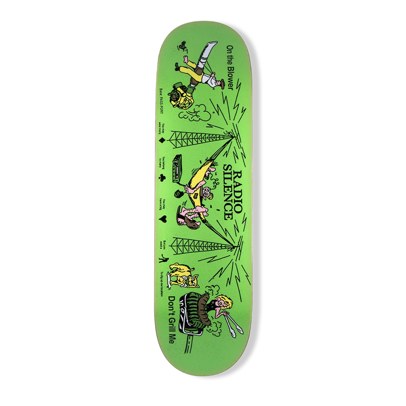 Pass~Port Eyeball Series Skateboard Deck - Radio Silence