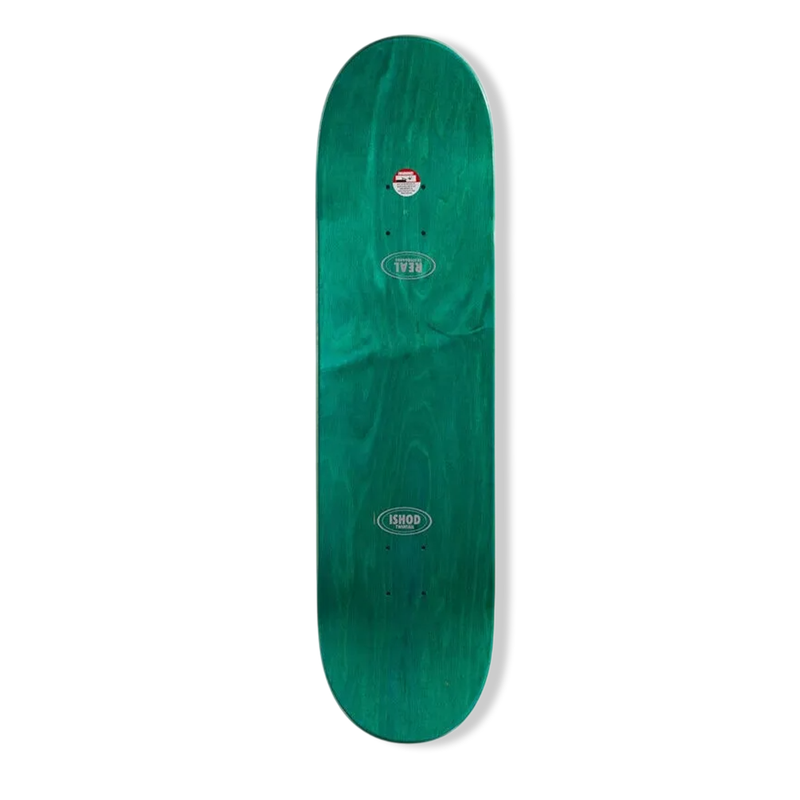 Real Ishod Customs Twin Tail Skateboard Deck - 8.0"