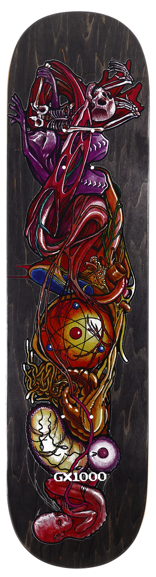 GX1000 x DYSTOPIA Error DV Skateboard Deck