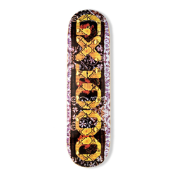 GX1000 Scales Skateboard Deck Yellow / Tan - 8.25"