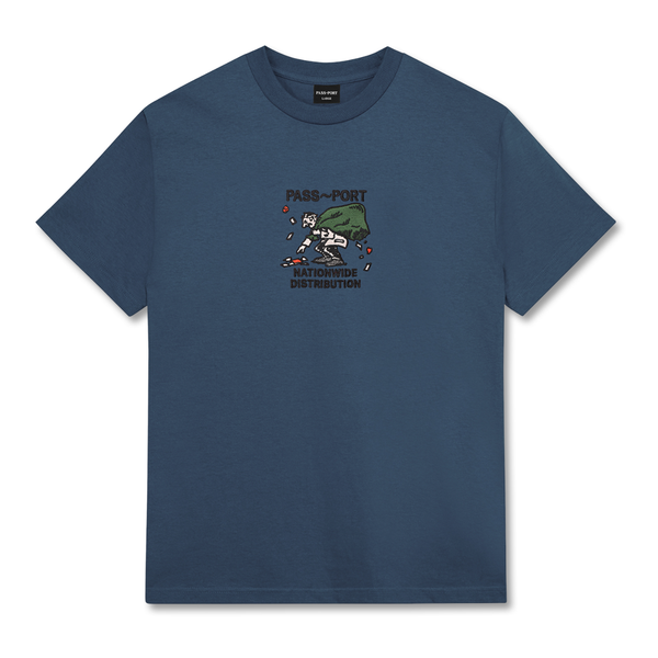 Pass~Port Distribution Tee - Harbour Blue