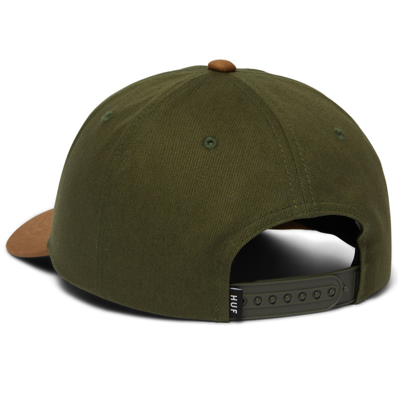 HUF Melt 5-Panel Snapback Hat - Green