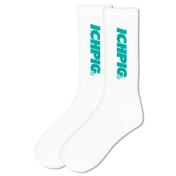 ICHPIG Sprinters Calf Sock - White