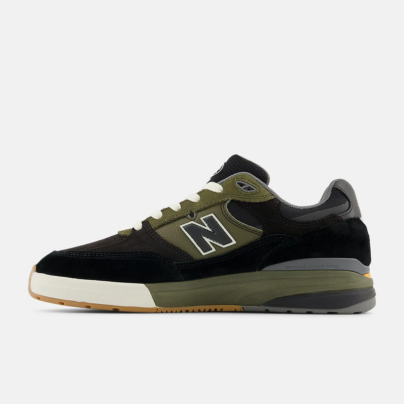 New Balance Numeric Andrew Reynolds 933 - Black / Dark Olivine