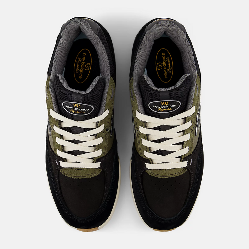 New Balance Numeric Andrew Reynolds 933 - Black / Dark Olivine