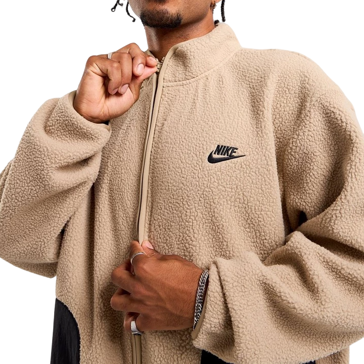 Nike Sherpa Winter Jacket Driftwood Evolve Skate Store