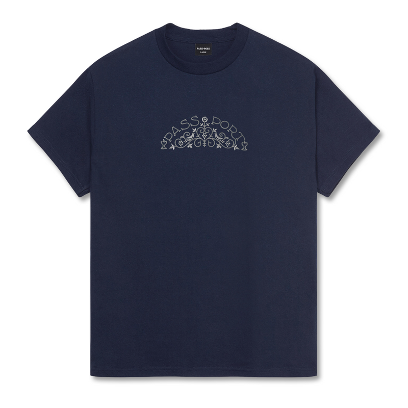 Pass~Port Vineyard Birds Tee - Navy