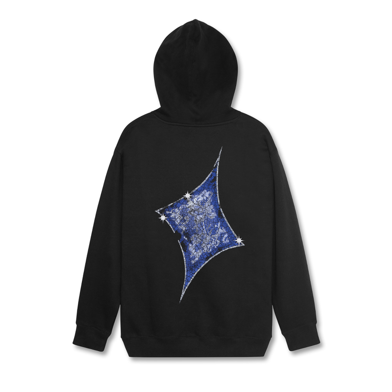 Pass~Port Glint Zip Hoodie - Black