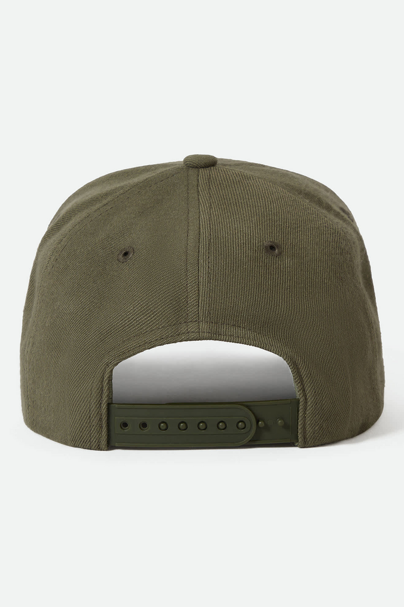 Brixton Crest C MP Snapback - Ivy Green