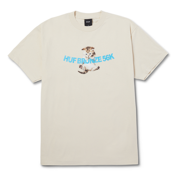 HUF X Bronze56K Hang In There Tee - Natural