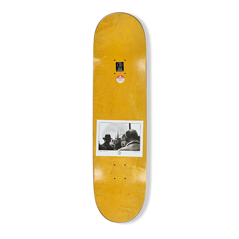 Polar Skate Co. Paul Grund Slick Notre Dame Slick Skateboard Deck - 8.125"