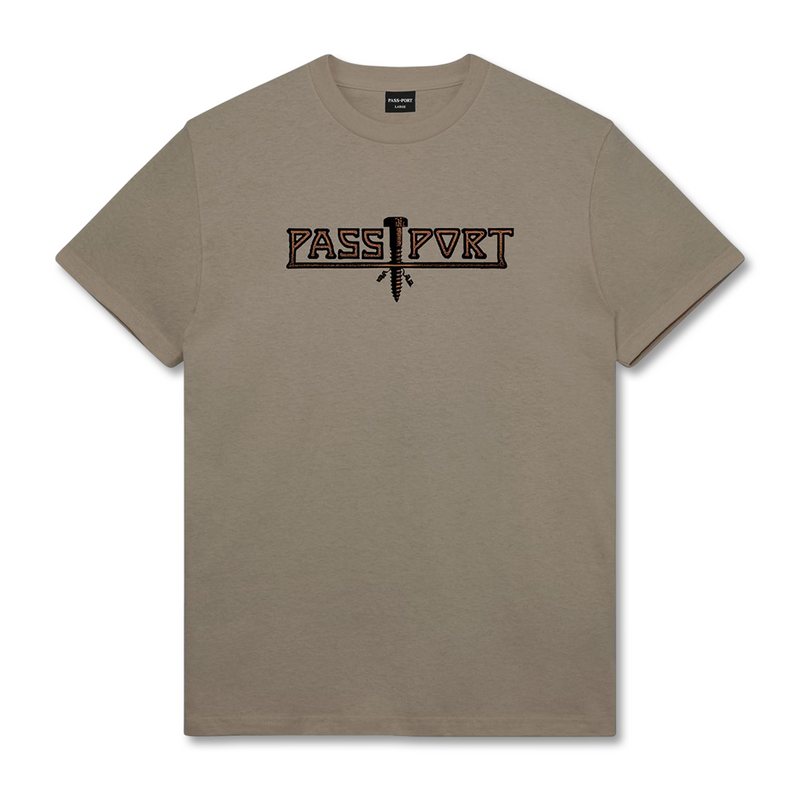 Pass~Port Screwed Tee - Khaki