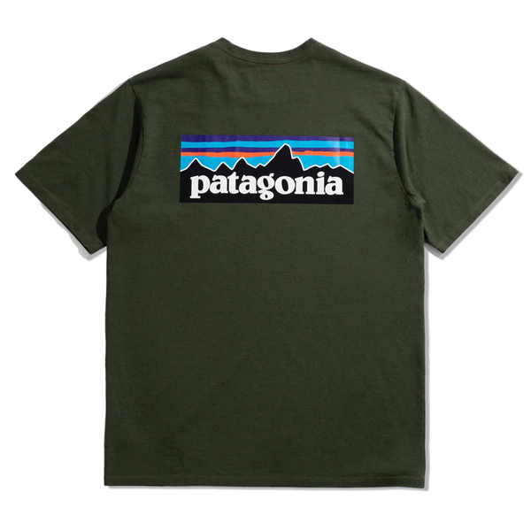 Patagonia P-6 Logo Responsibili-Tee - Torrey Pine Green