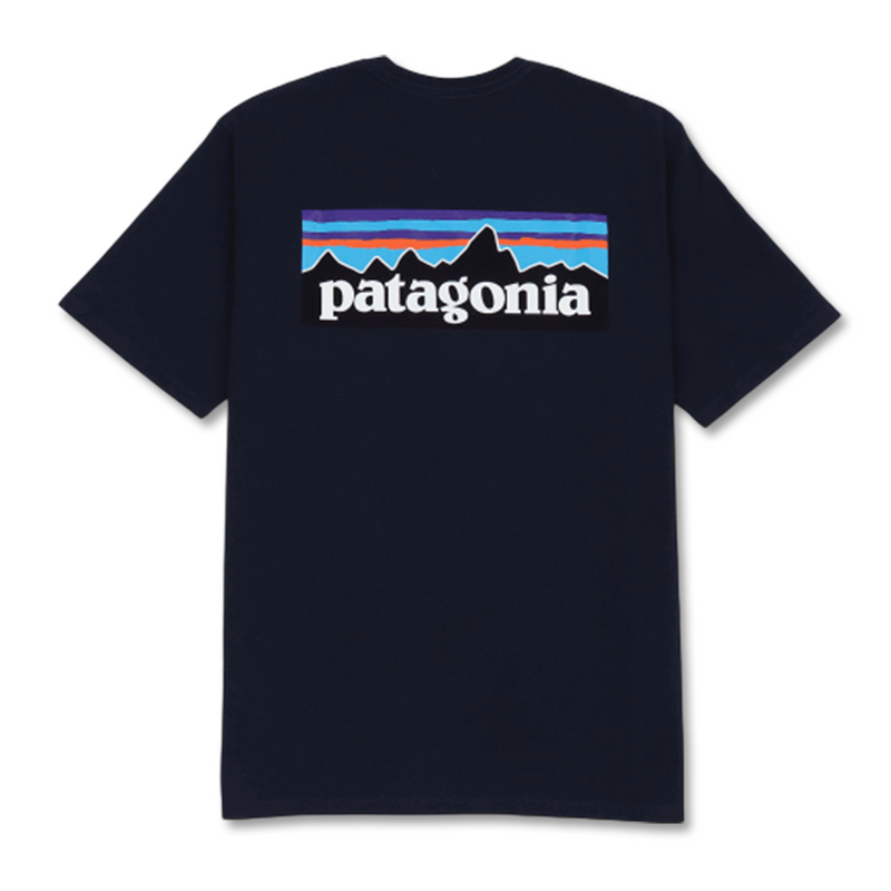 Patagonia P-6 Logo Responsibili-Tee - New Navy