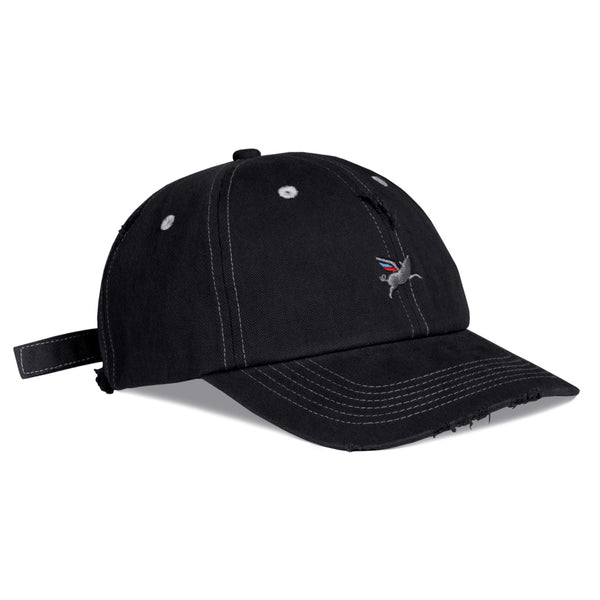 ICHPIG Pigasus Dad Cap - Washed Black