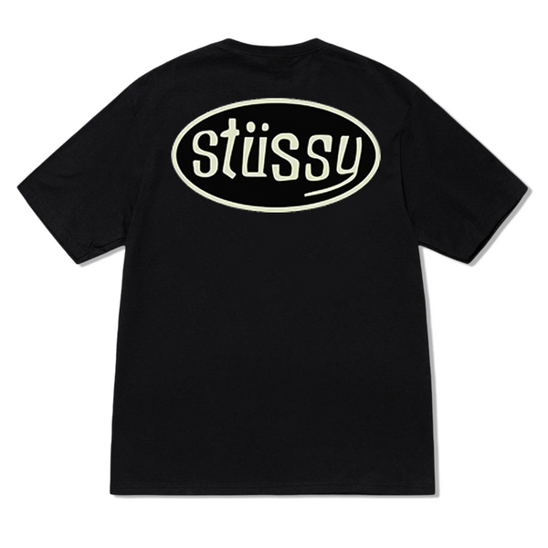 Stussy Pitstop Heavy Weight SS Tee - Pigment Black