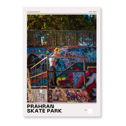 Prahran Skate Park Poster - CHARLIE