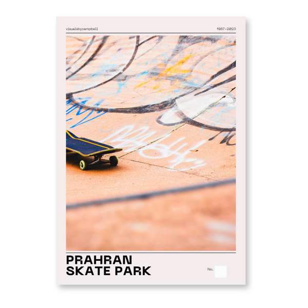Prahran Skate Park Poster - GRAVITY