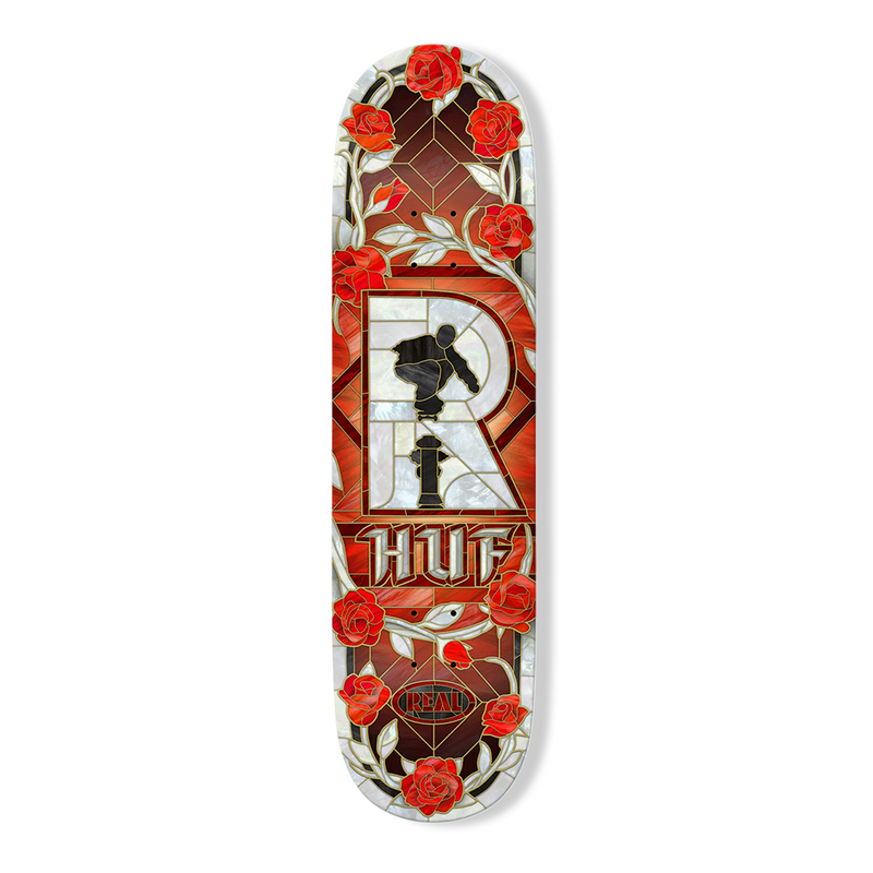 Real HUF Cathedral Skateboard Deck - 8.38"