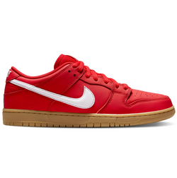 NikeSB Dunk Low Pro ISO - Red / White / Gum