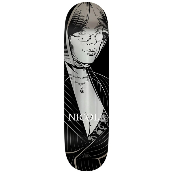 Real Nicole Hause Crush Twin Nose Skateboard Deck - 8.50"