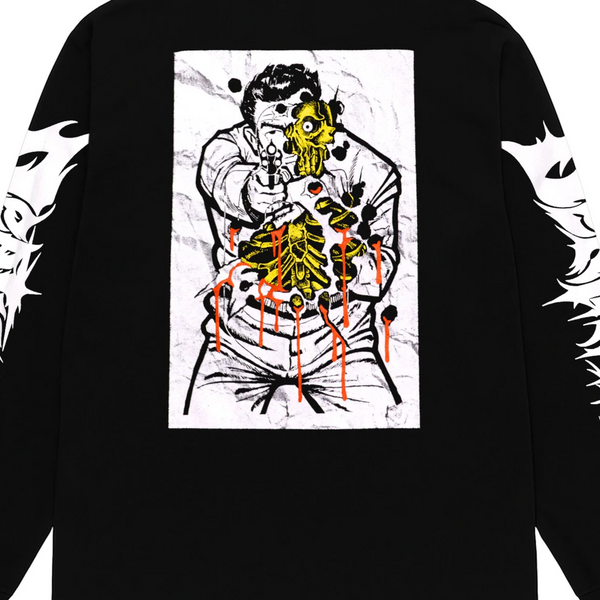 Deathwish Saturday Night L/S Tee - Black