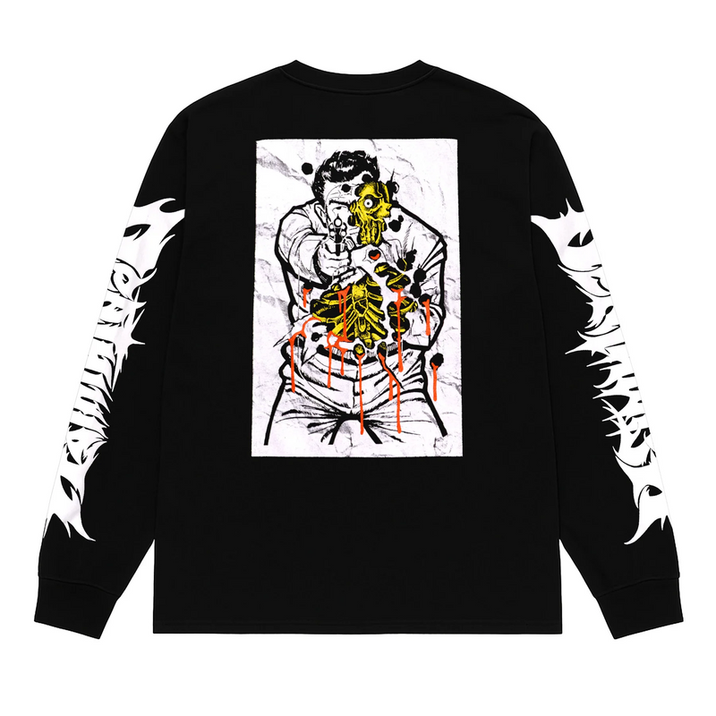 Deathwish Saturday Night L/S Tee - Black