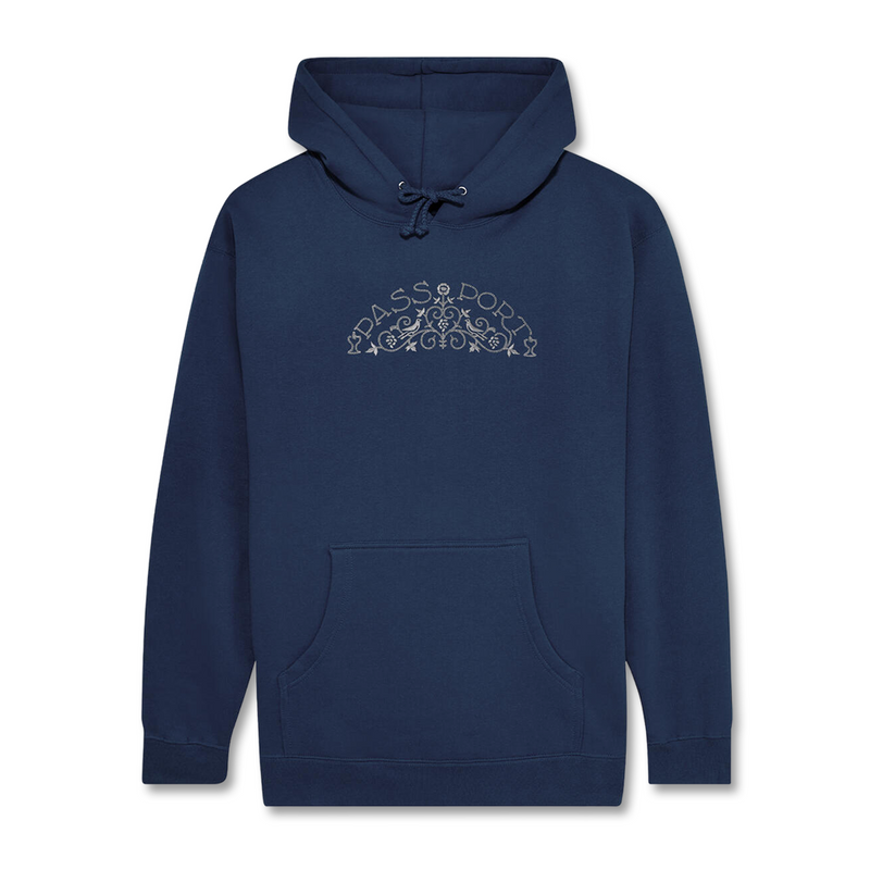 Pass~Port Vineyard Birds Hoodie - Navy