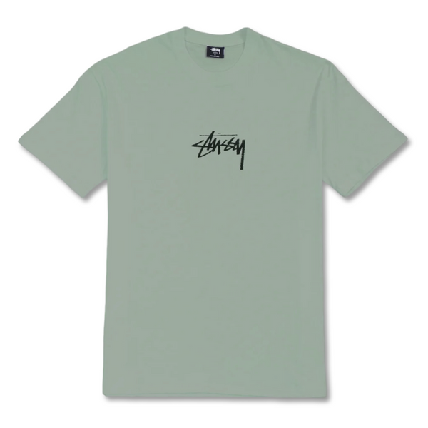 Stussy Stock Chest SS Tee - Olive