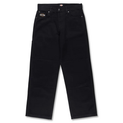 Thrasher x Dickies Double Knee Pants - Black