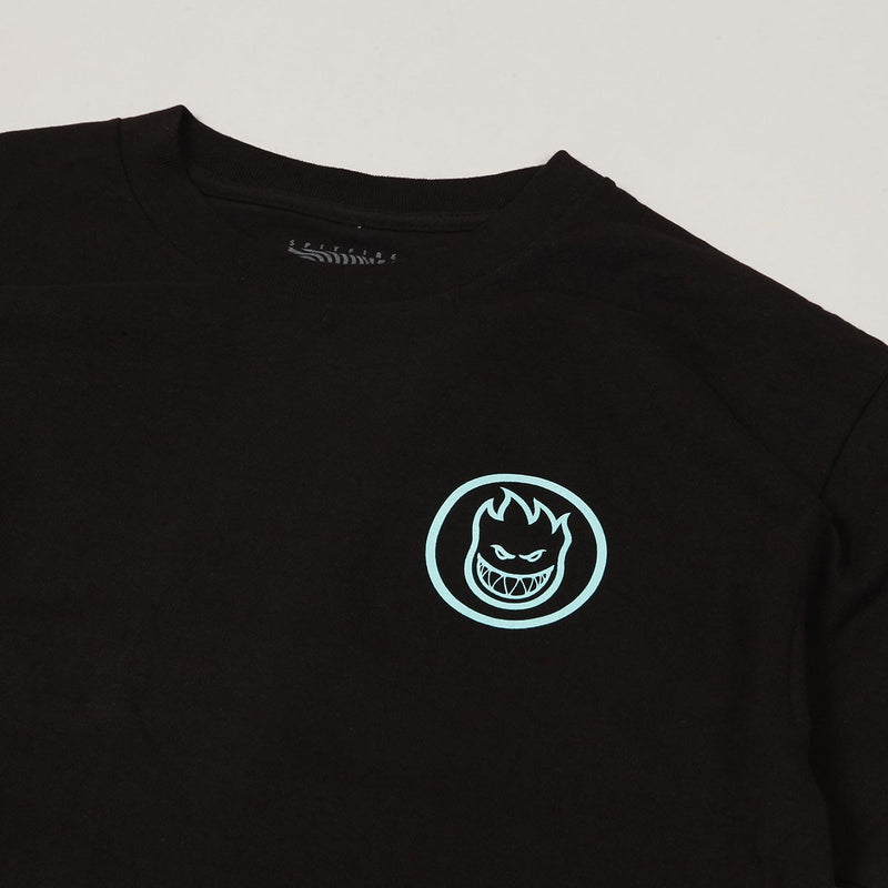 Spitfire Radioactive Classic Swirl Tee - Black