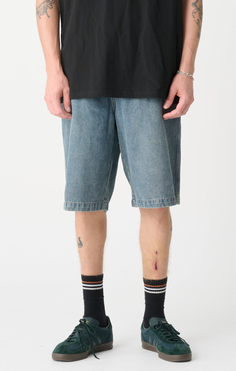 XLarge Bull Denim 91 Shorts - Faded Blue