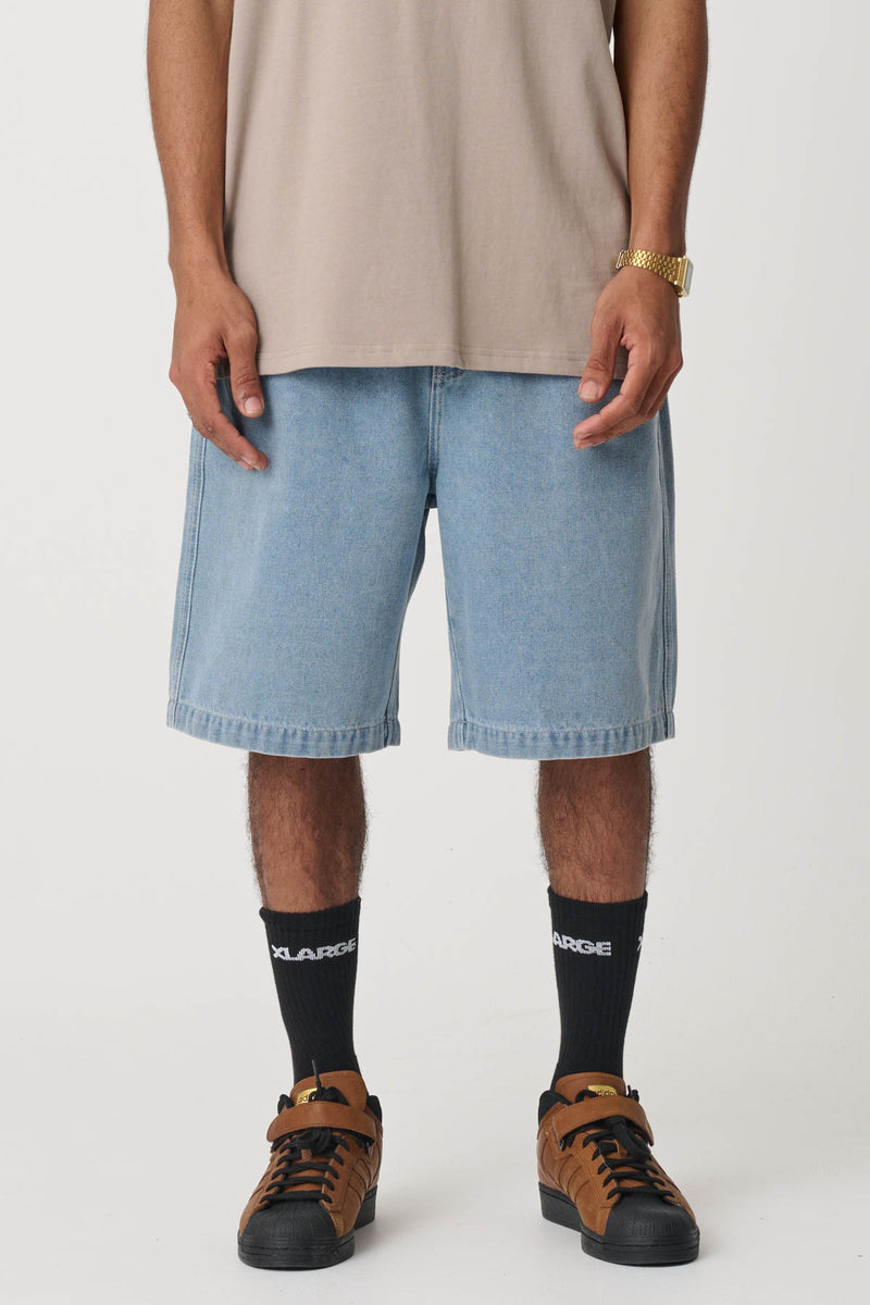 XLarge Bull Denim 91 Shorts - Washed Blue