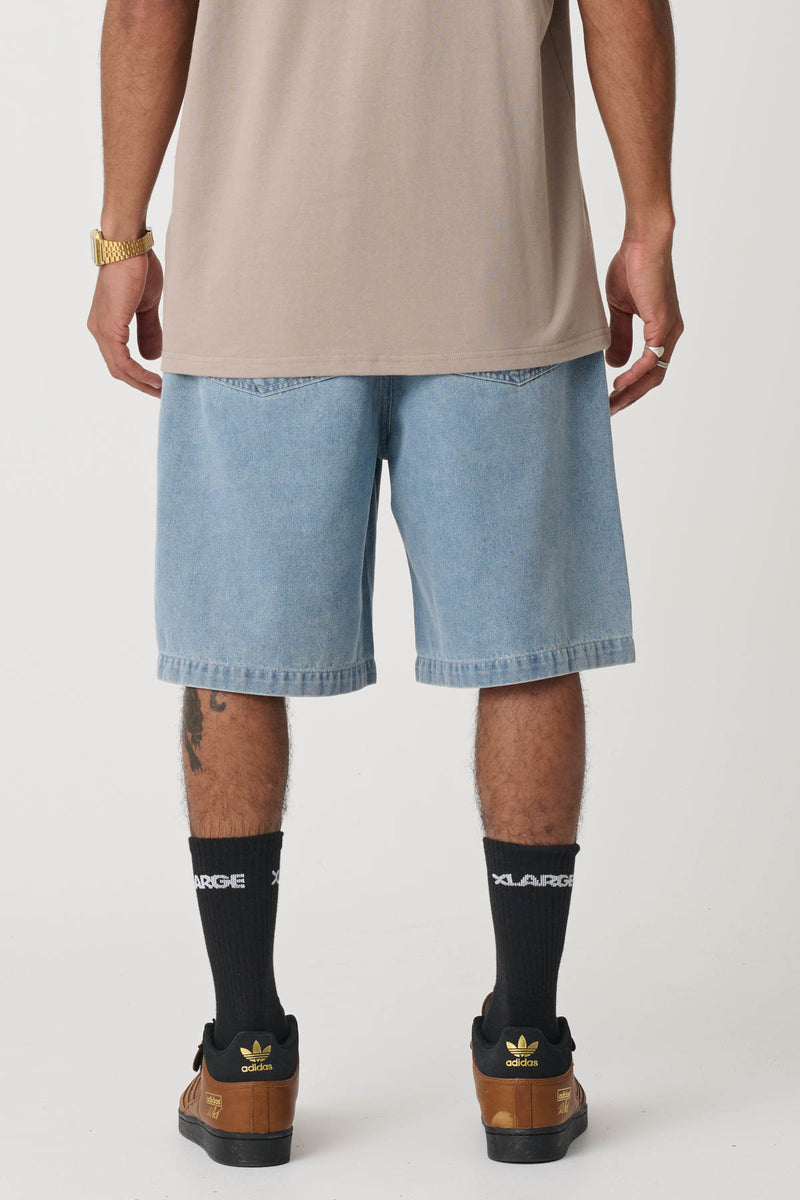 XLarge Bull Denim 91 Shorts - Washed Blue
