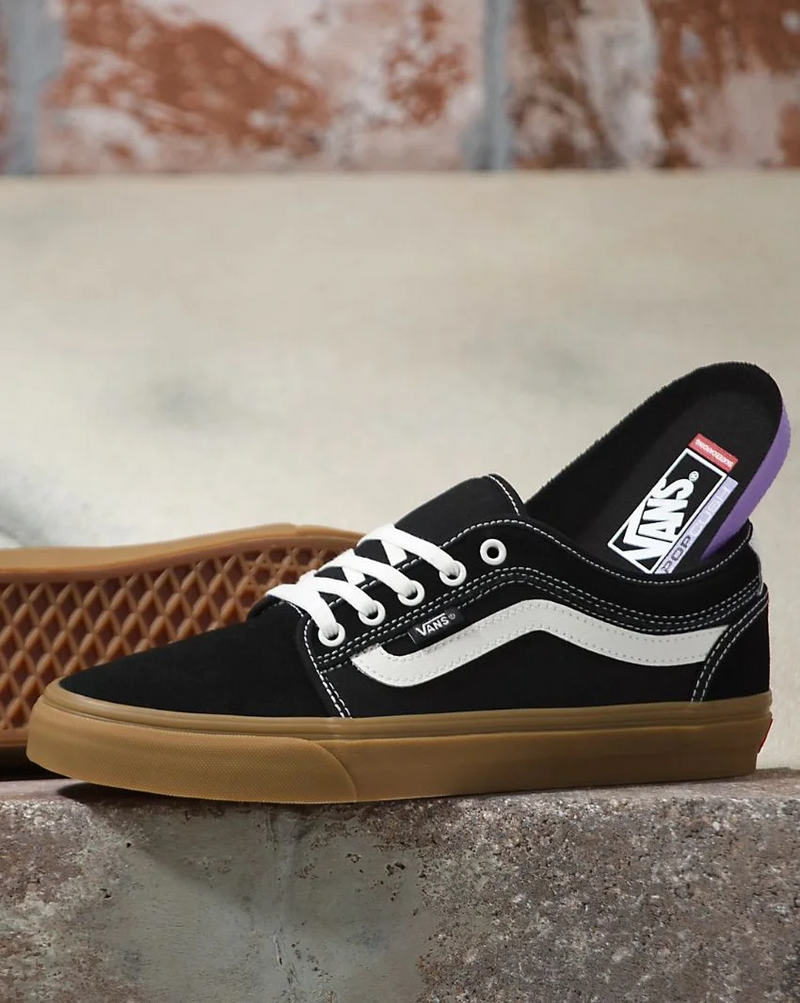 Vans Skate Chukka Low Sidestripe - Black / Gum