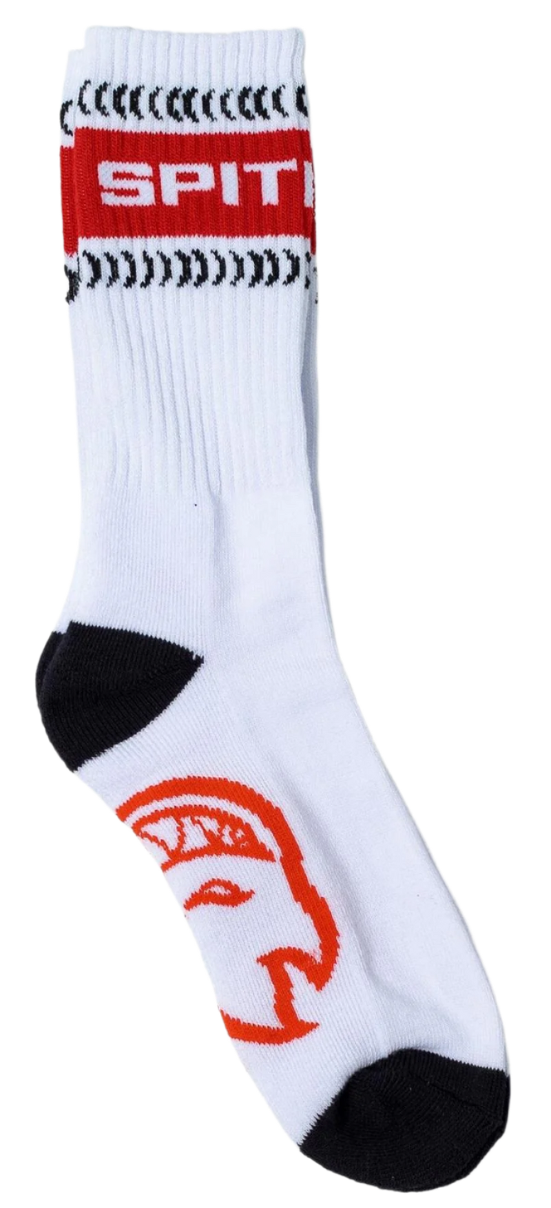 Spitfire Classic 87 Bighead 3pk Sock - White/Black/Red