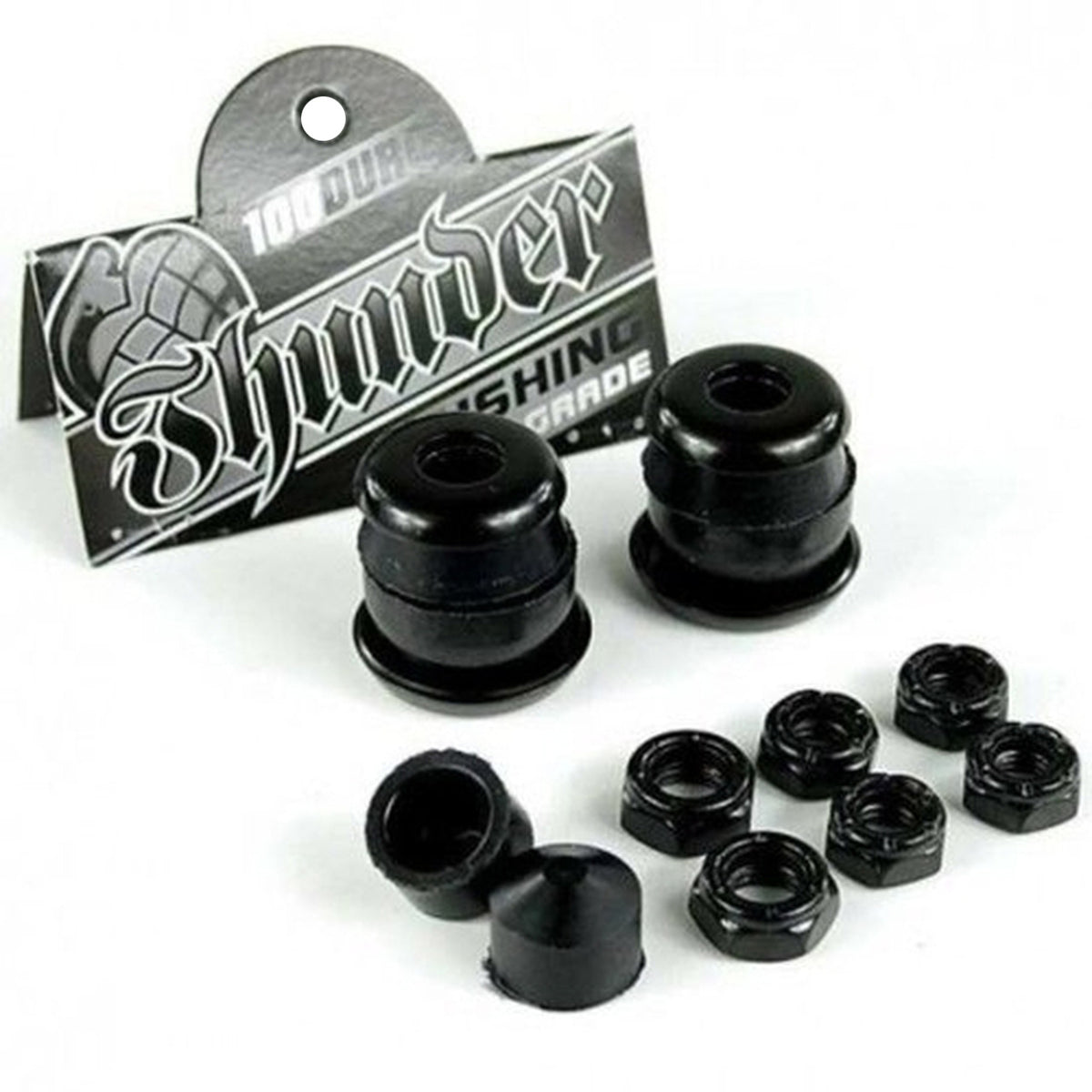 thumbnail image 2 of Dimebag Hardware Skateboard Truck Bushing Rebuild Kit, Pink 90A, 2 Trucks 2 of 4