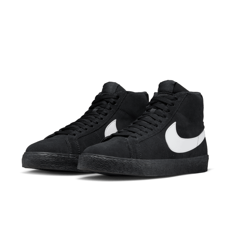 Nike SB Zoom Blazer Mid Premium Black Black White Evolve Skate